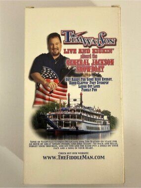 Tim Watson Live and Kickin’ Aboard the General Jackson Showboat VHS